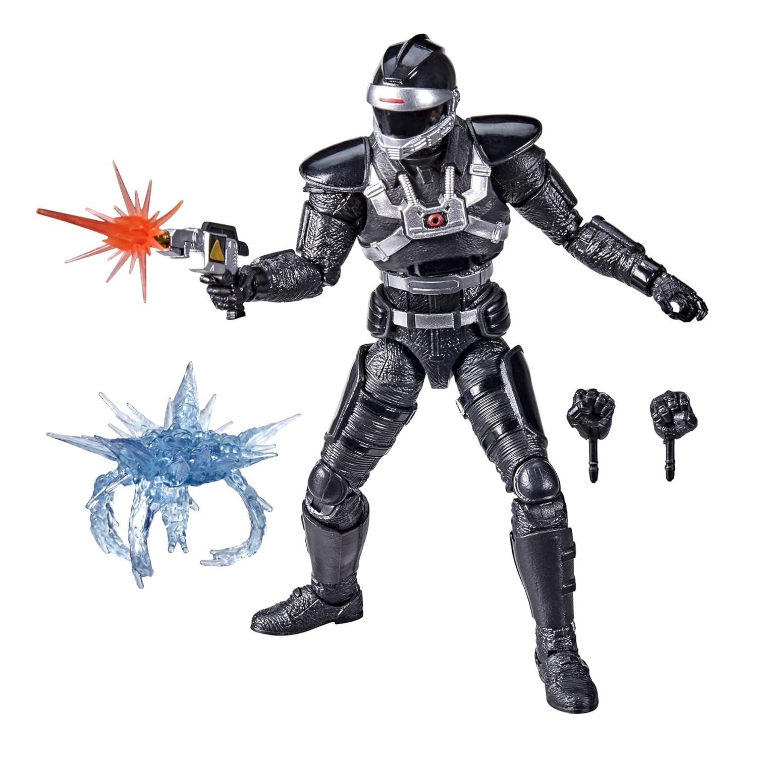 Power Rangers: Lightning Collection In Space Phantom Ranger Toy Action Figure for Boys and Girls (6”)