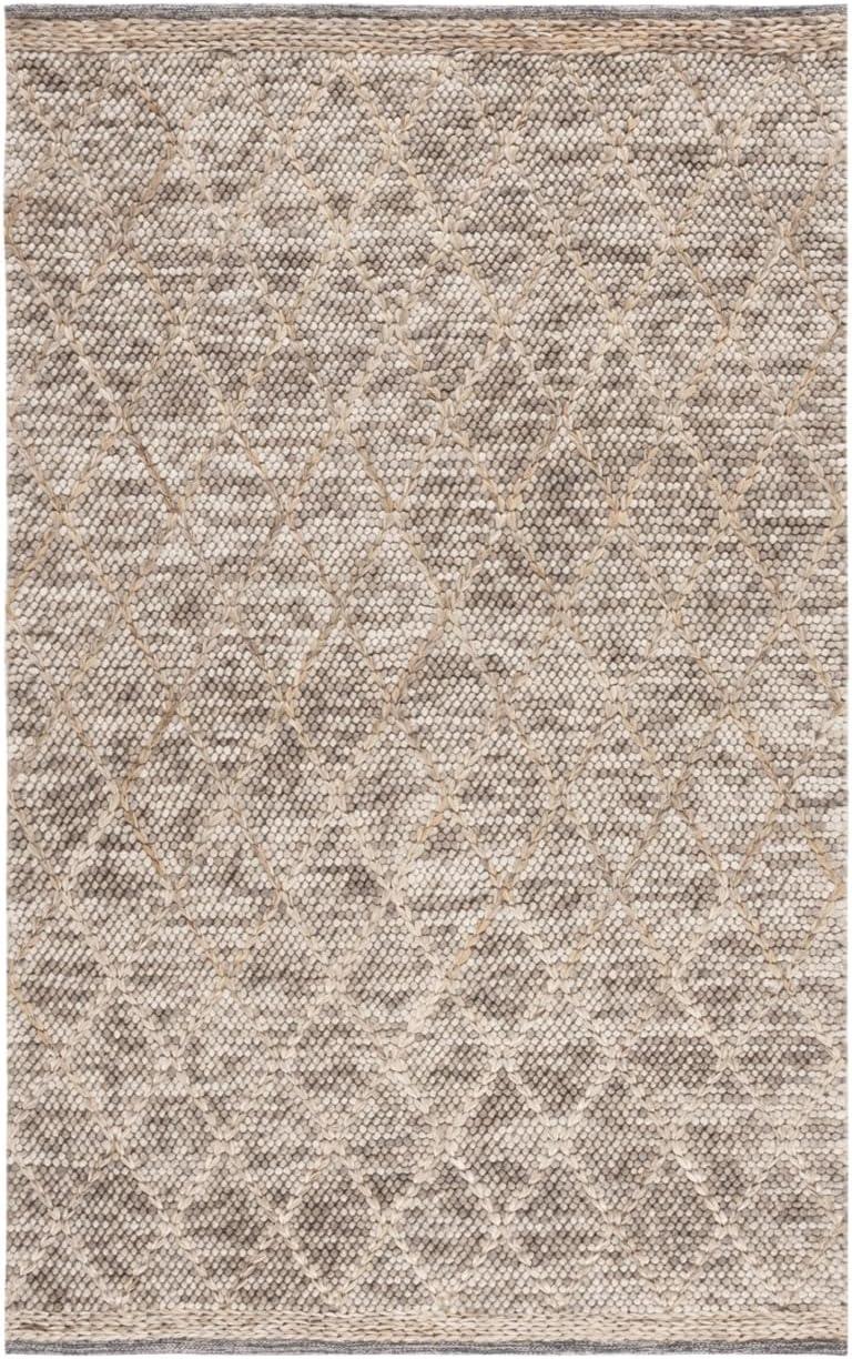 Natura NAT223 Hand Woven Indoor Accent Rug - Ivory/Natural - 3'x5' - Safavieh