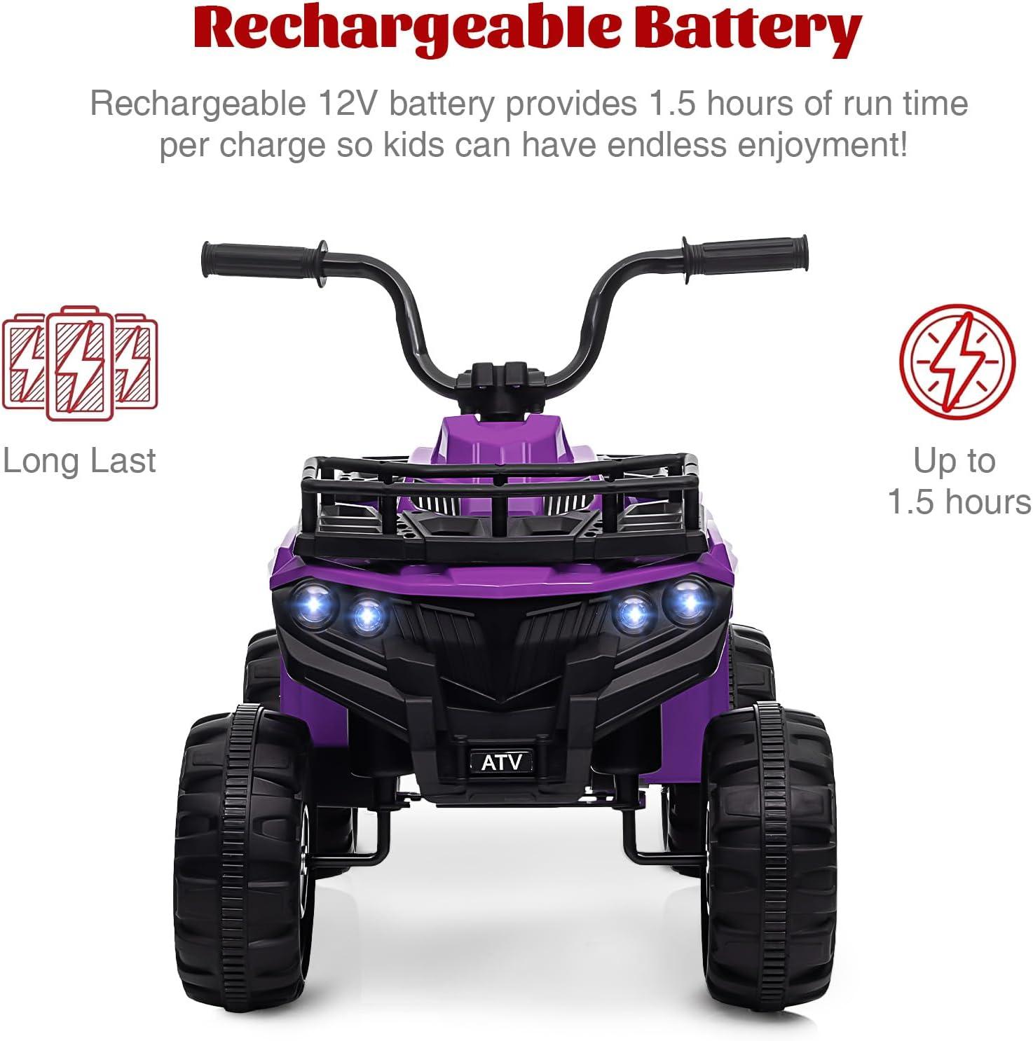 12V Kids Ride On Electric ATV