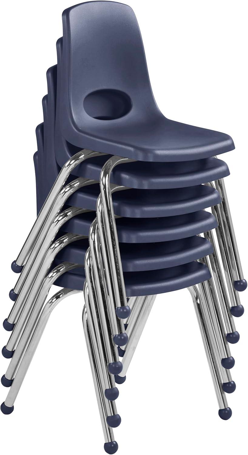 Factory Direct Partners Stacking Classroom Chair ( Set of 6 ) (Set of 6)