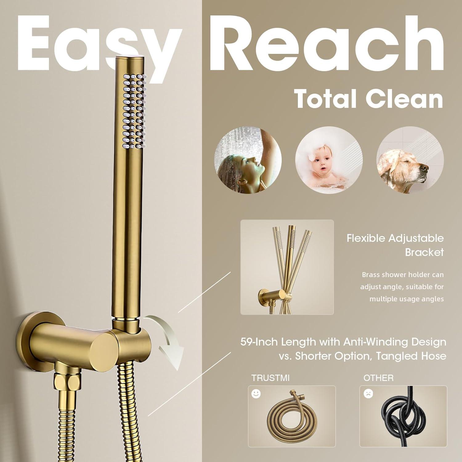 CENSTEEL All-In-One Kit with Rough in-Valve CLYHSY01