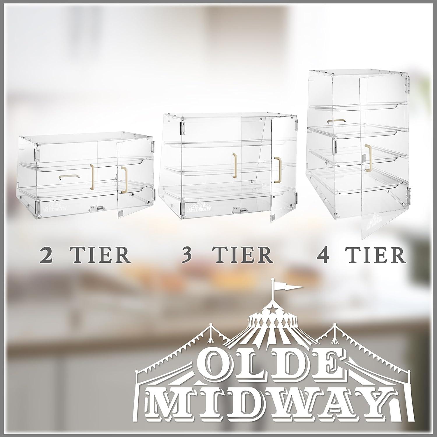Olde Midway Olde Midway Display Case Buffet Accessory