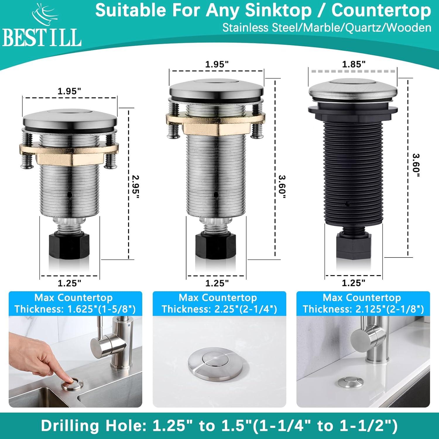 Garbage Disposal Kitchen Air Switch