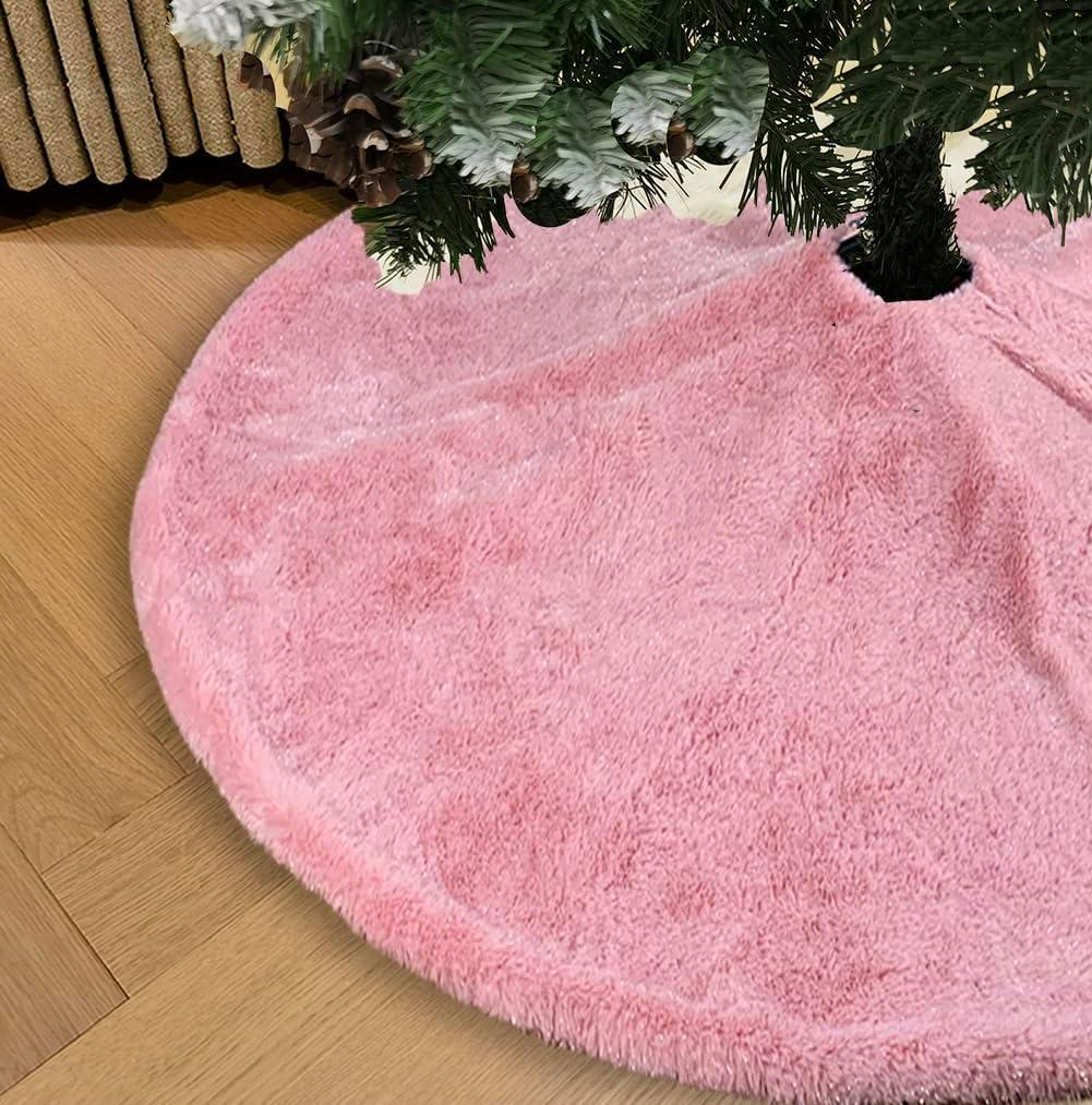 Faux Fur Tree Skirt