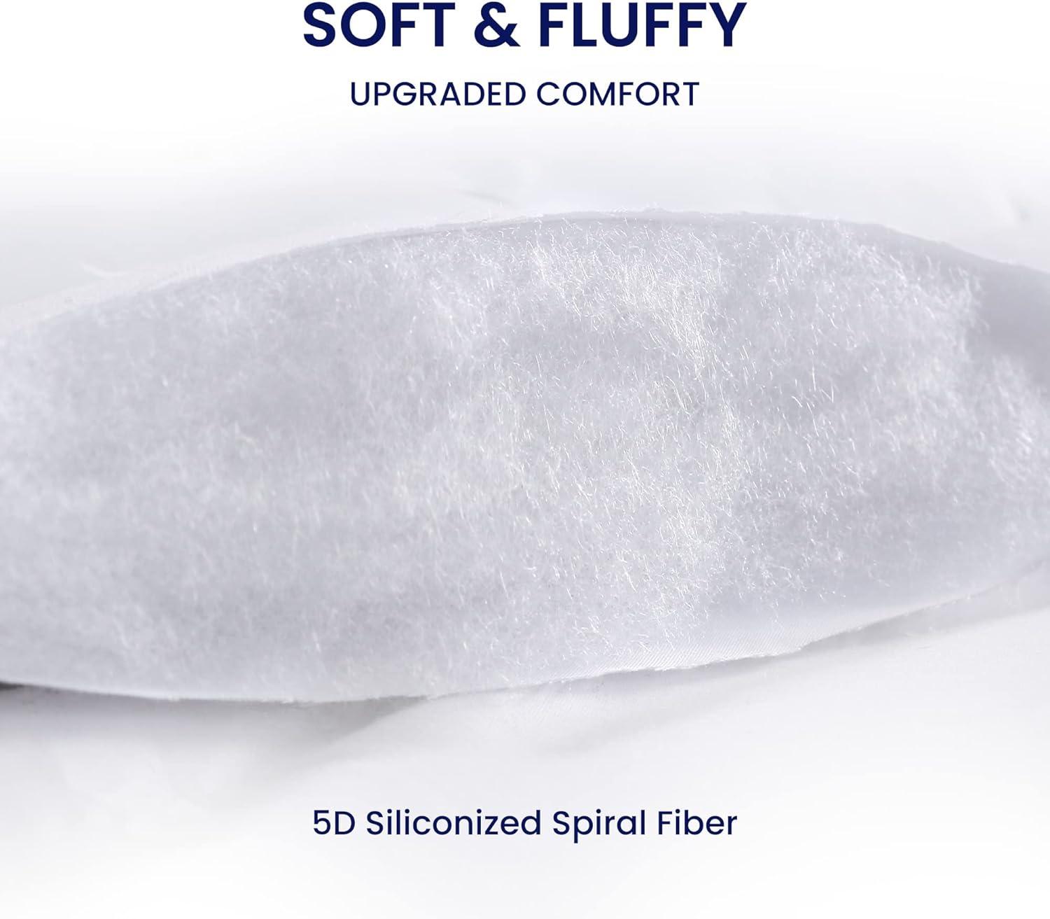 SLEEP ZONE Quilted Fitted Twin Mattress Pad Cover - Soft Fluffy Pillow Top Bed Mattress Topper Deep Pocket 8-21 inch, Twin