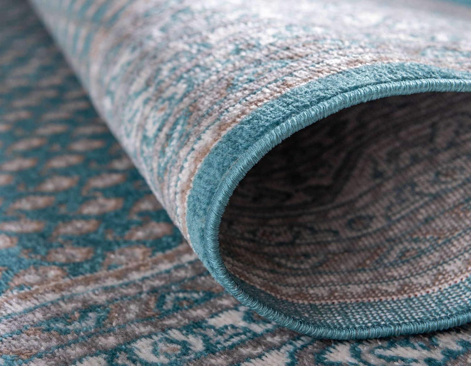 RugPal Wingate Turquoise Area Rug