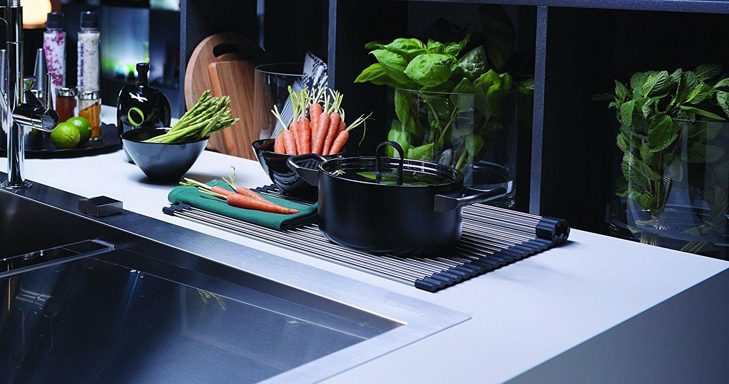 Universal Stainless Steel Foldable Basin Rack