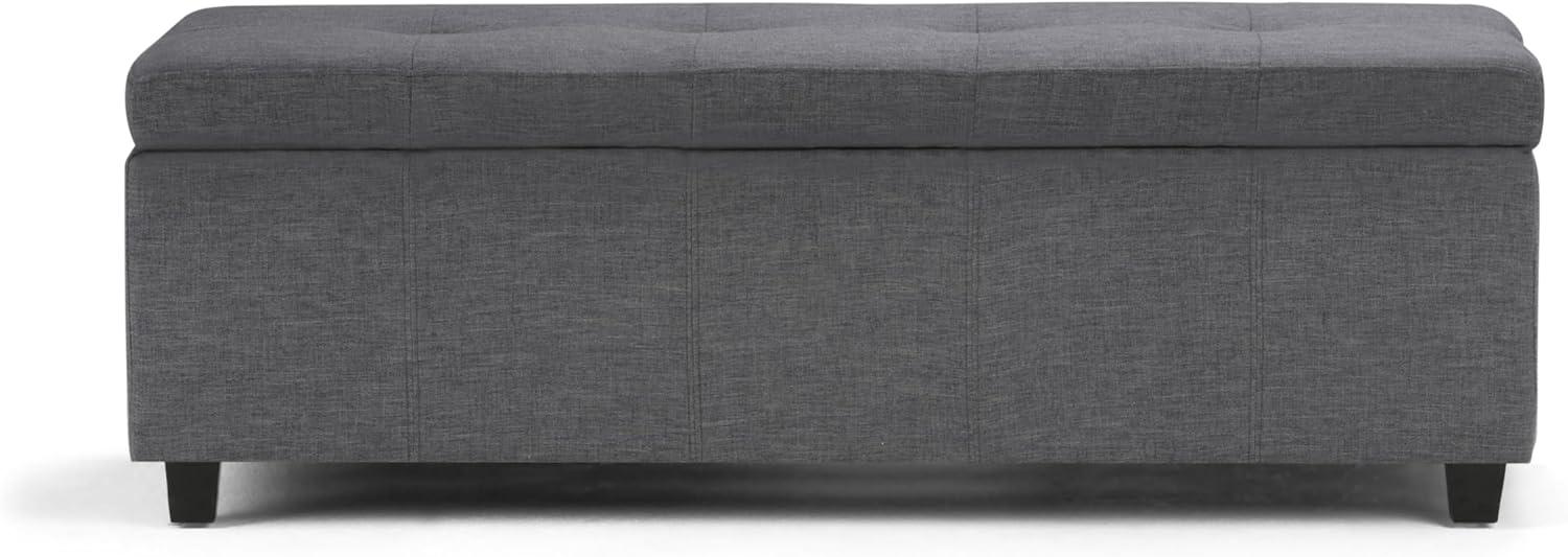 Simpli Home Castleford Large Storage Ottoman Bench