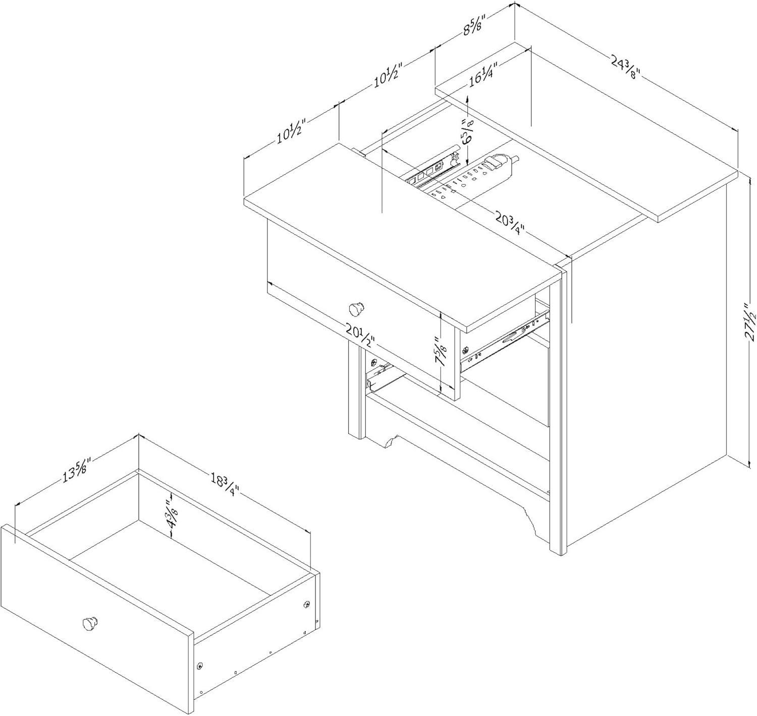 Vito 2 - Drawer Nightstand