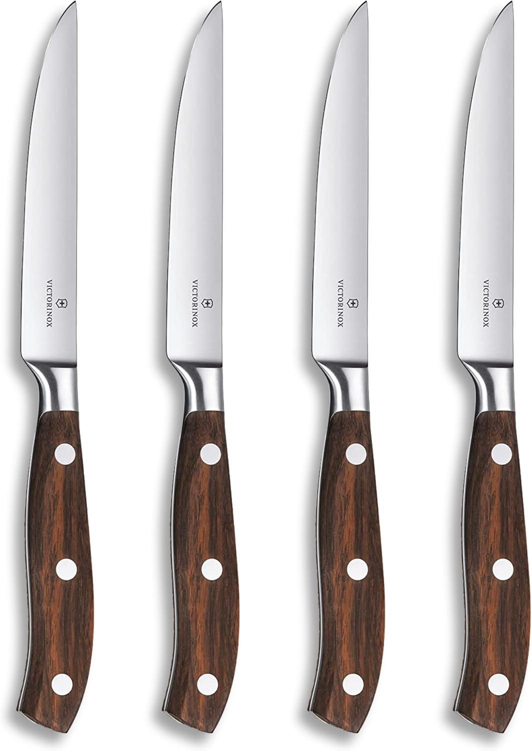 Victorinox Grand Maitre Wood 4 Piece Steak Knife Set