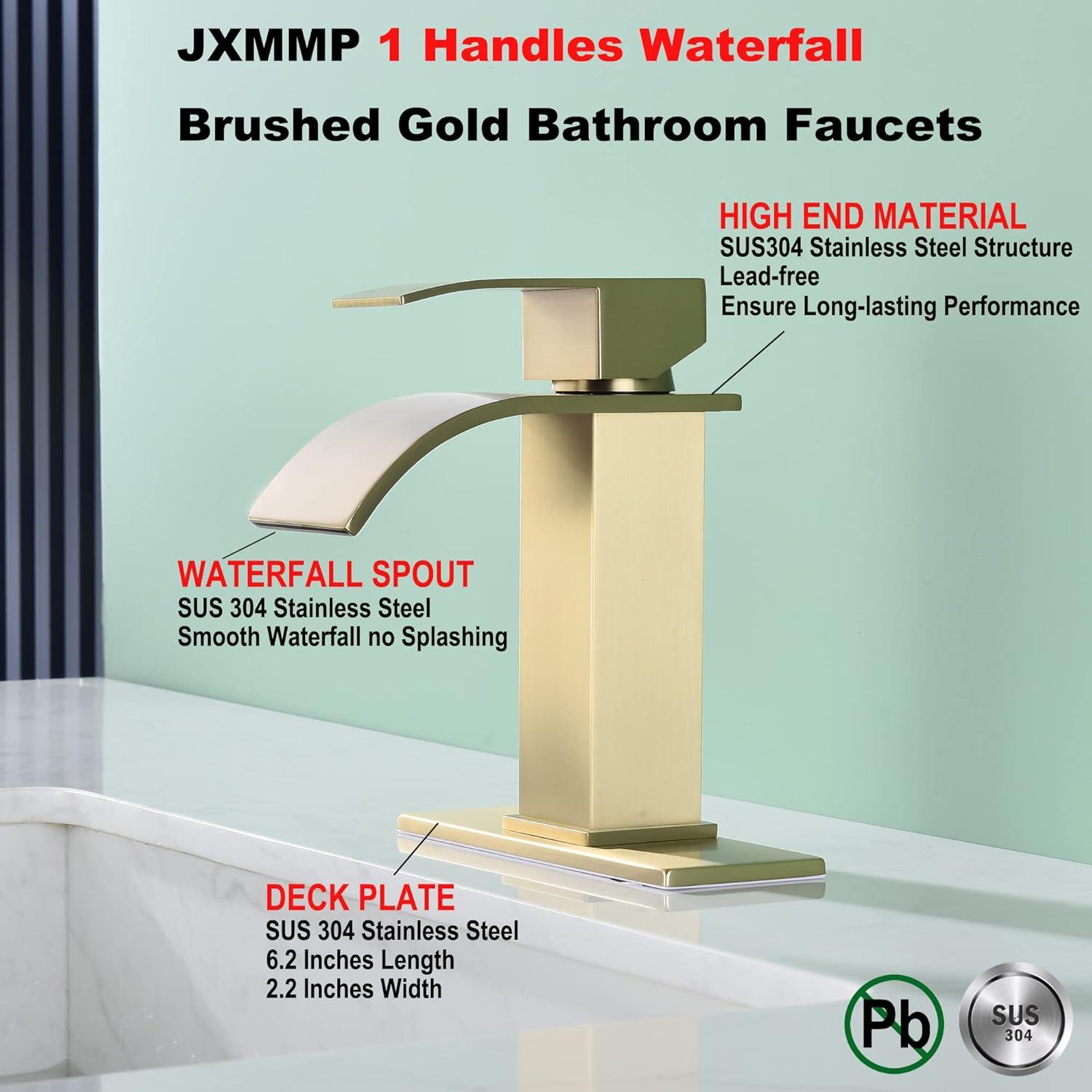 Single-Hole Single-handle Bathroom Faucet