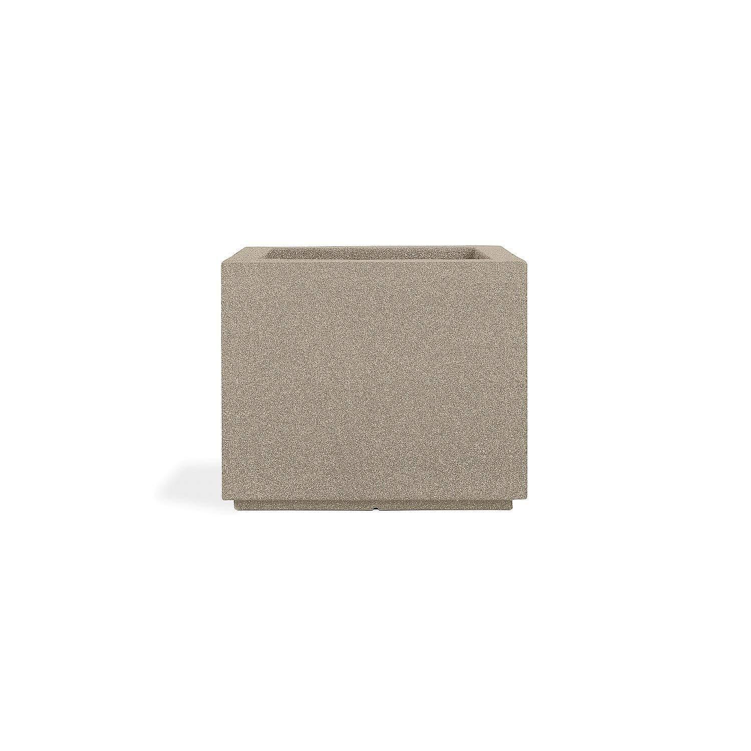 Monterrey Square 23 in. x 23 in. Sandstone Granite Composite Window Boxes & Troughs