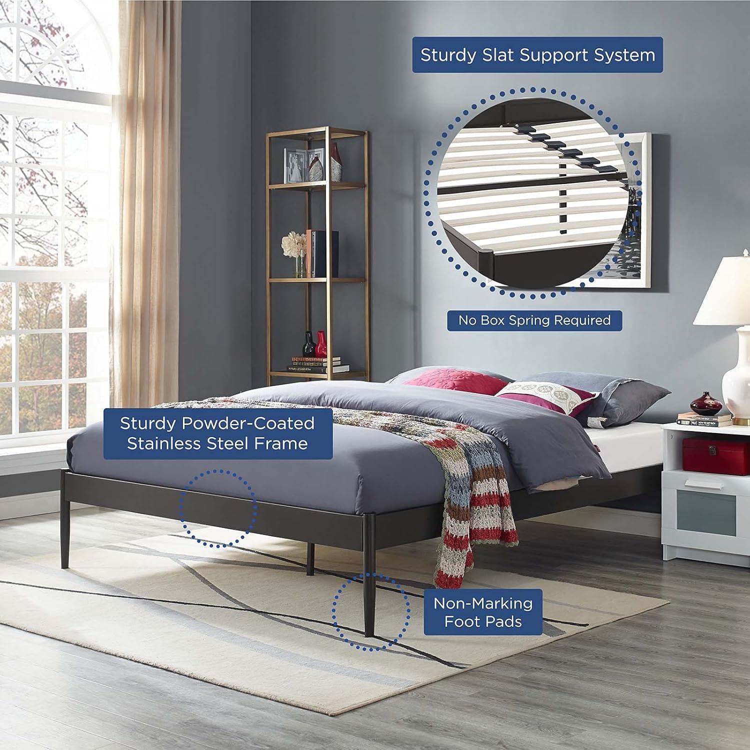 Modway Modway Elsie Fabric Bed Frame