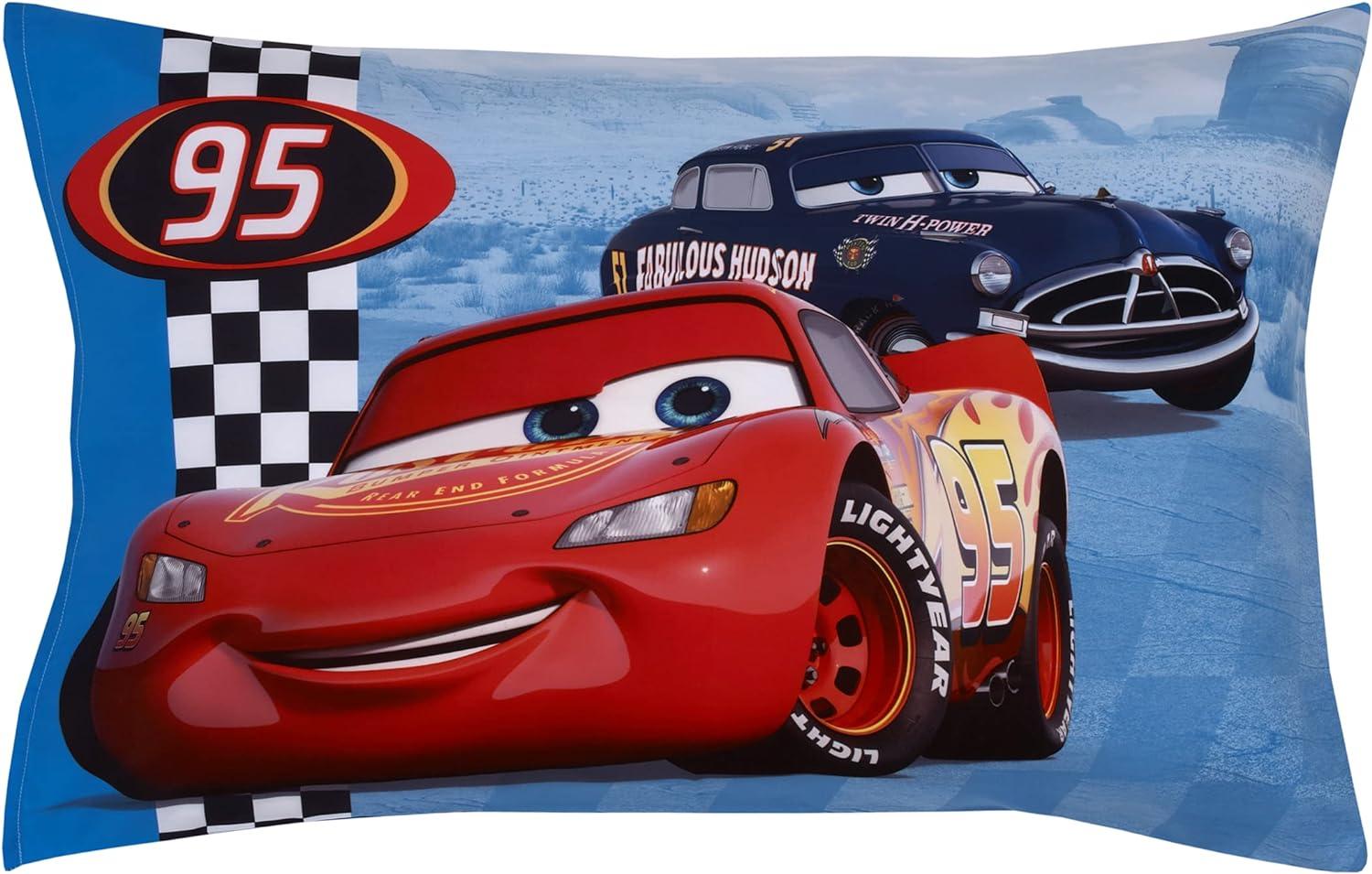 Disney Cars Radiator Springs Reversible Characters Toddler Bedding Set