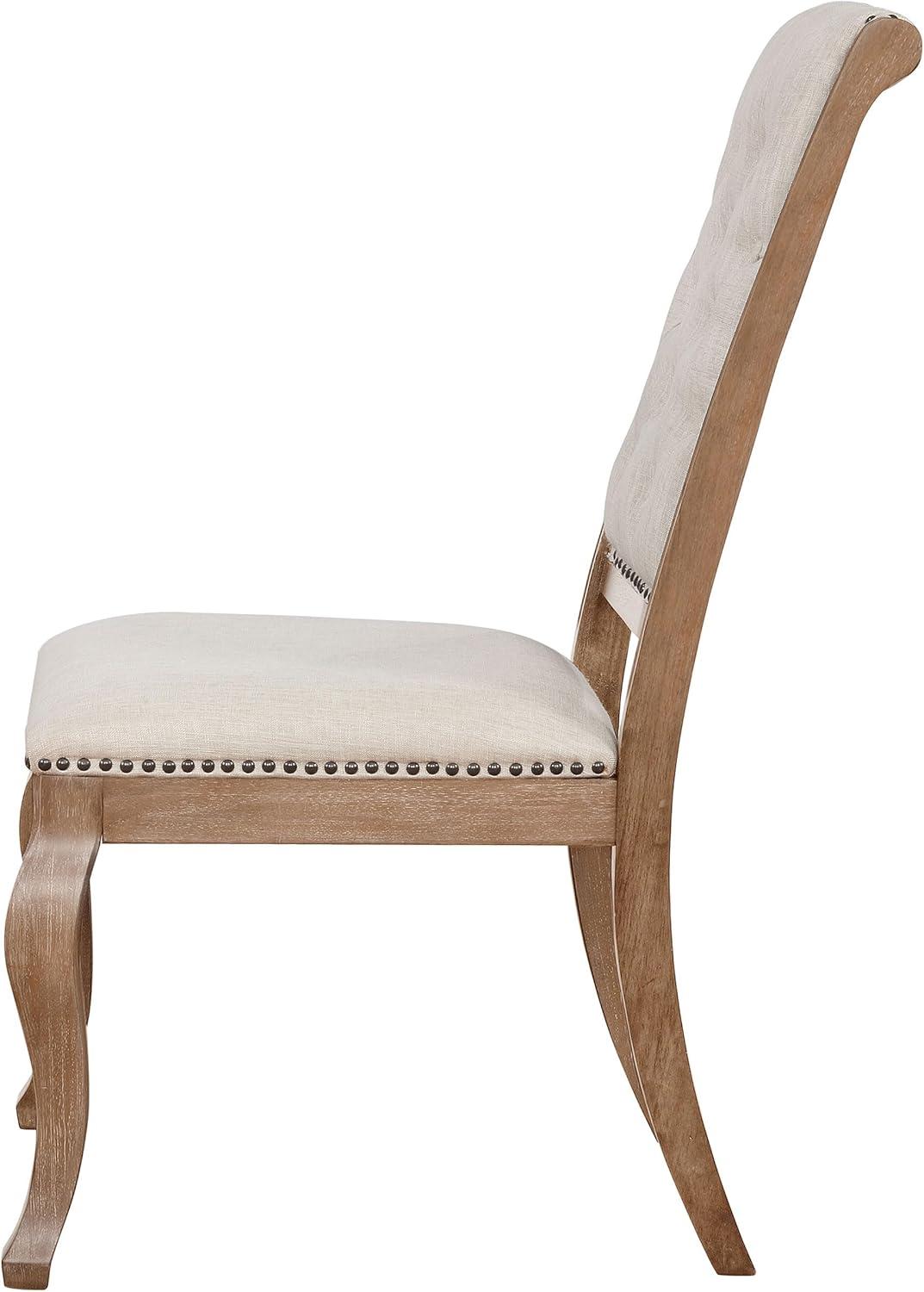Keeter 19.25'' H Tufted Upholstered Side Chair