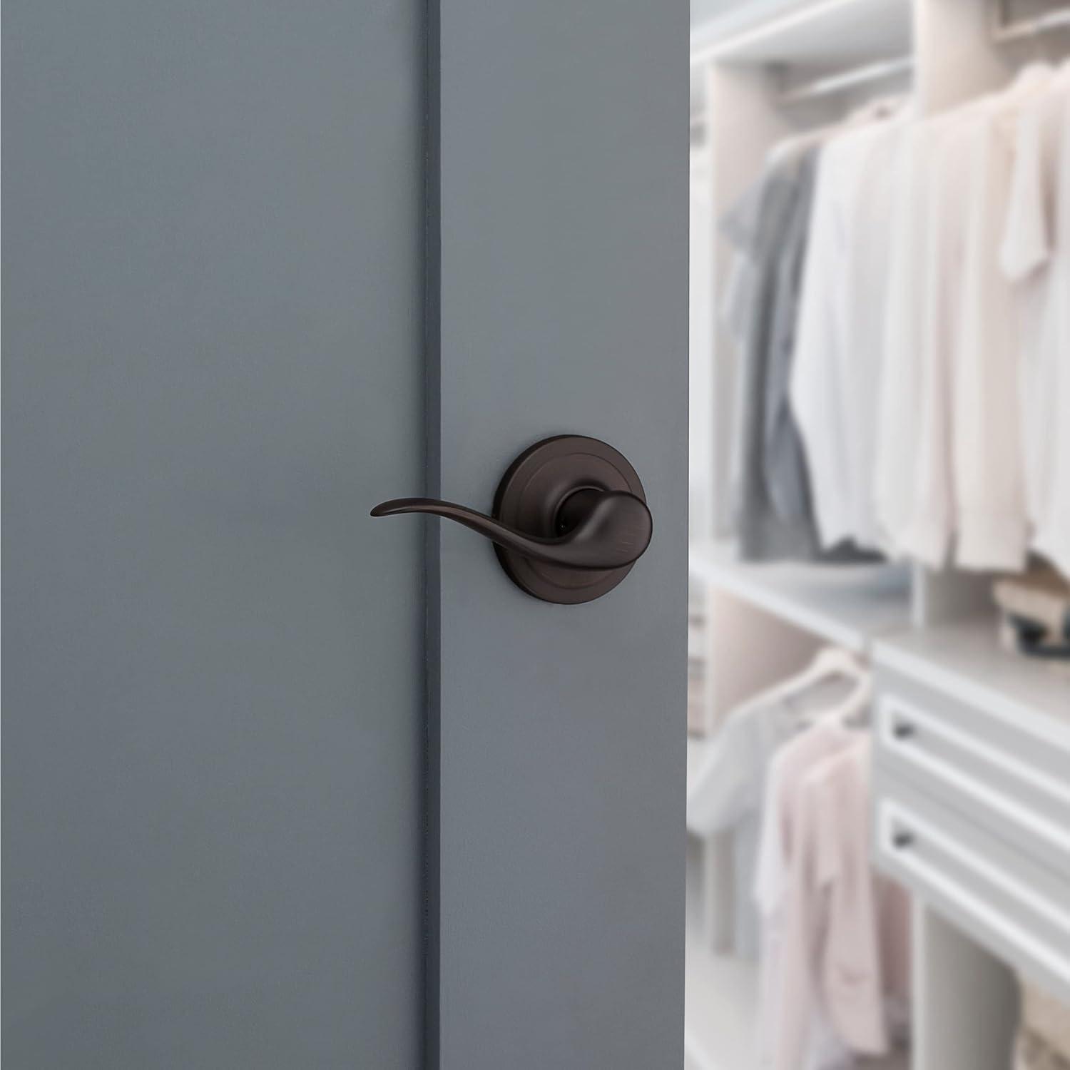 Tustin Single Dummy Door Lever with Rosette