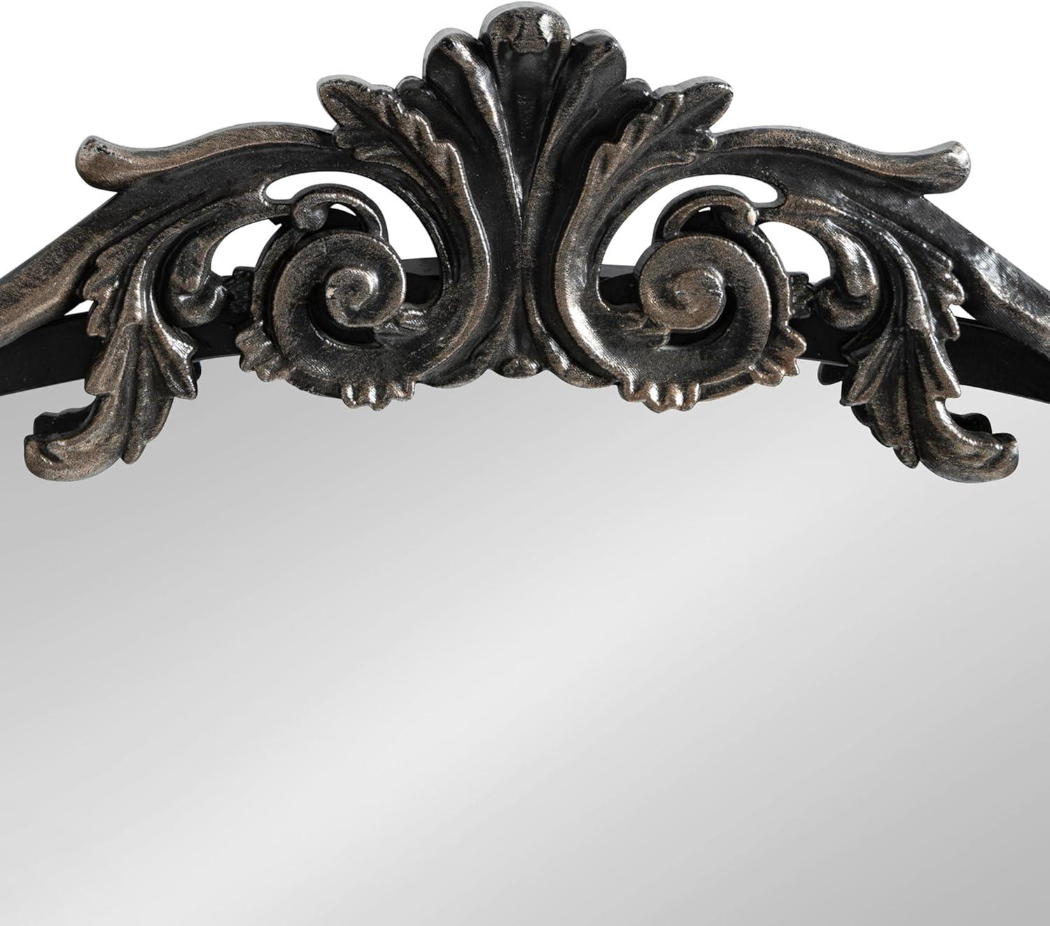 Fleur De Lis Living Stonington Metal Arch Mirror