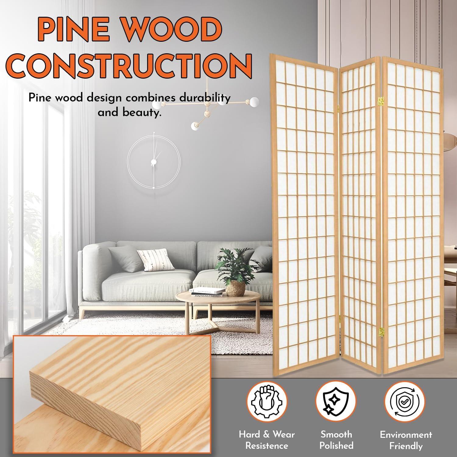 Red Barrel Studio® Niemann 70.5" Tall Room Divider Shoji Style