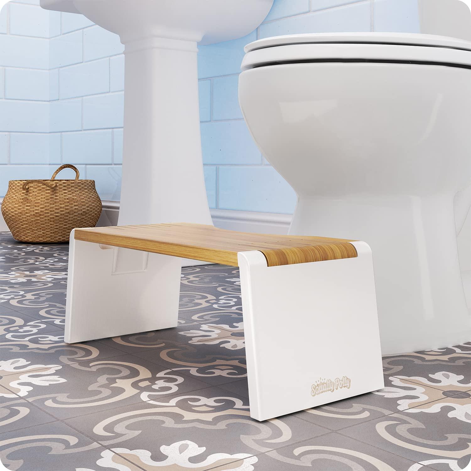 Squatty Potty SP-BAMBOO-STOCKHOLM Stockholm Toilet Stool