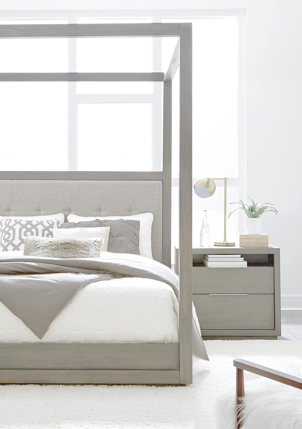 Herma Upholstered Canopy Bed