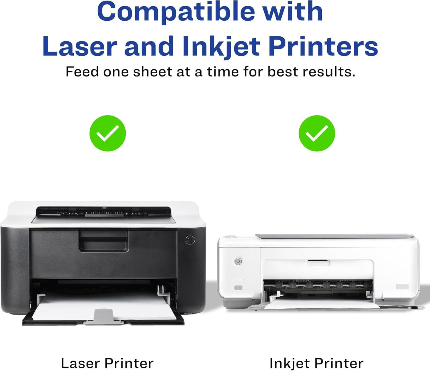 Avery Printable Postcards, 4.25" x 5.5", Ivory (5919)