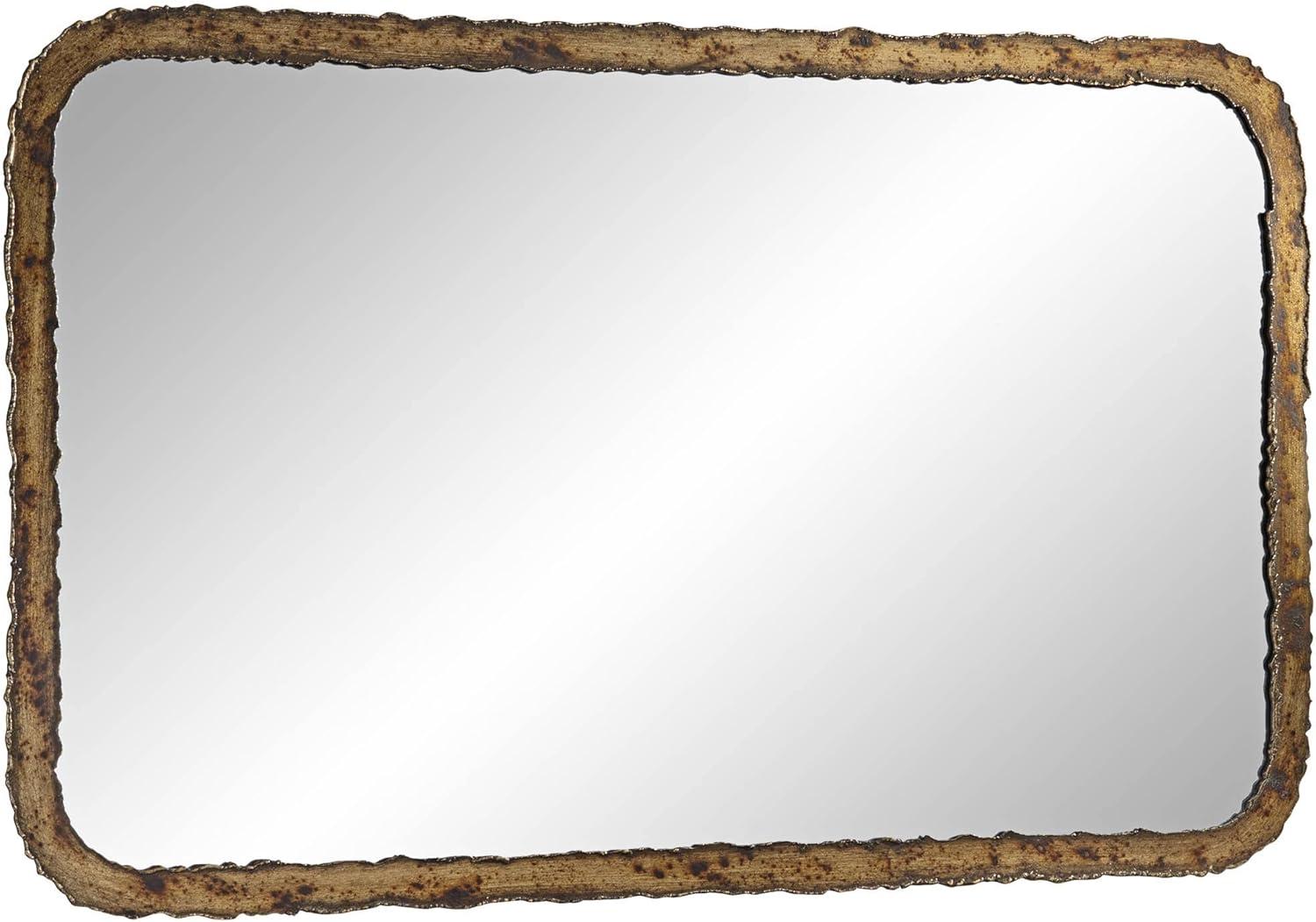 Uttermost Phelan Oxidized Bronze 24" x 40" Rectangular Mirror