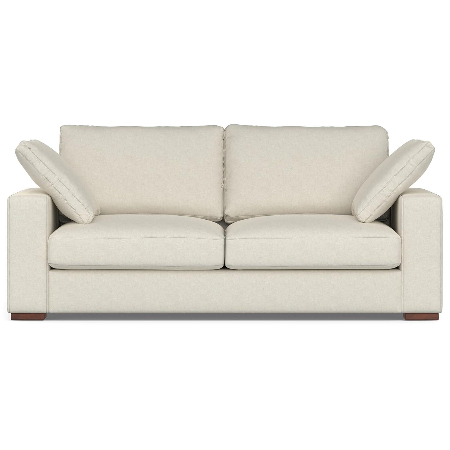 AllModern Tatum Deep Seater Sofa, Performance Fabric Couch for Living Room, Stain-Resistant Contemporary Sofa