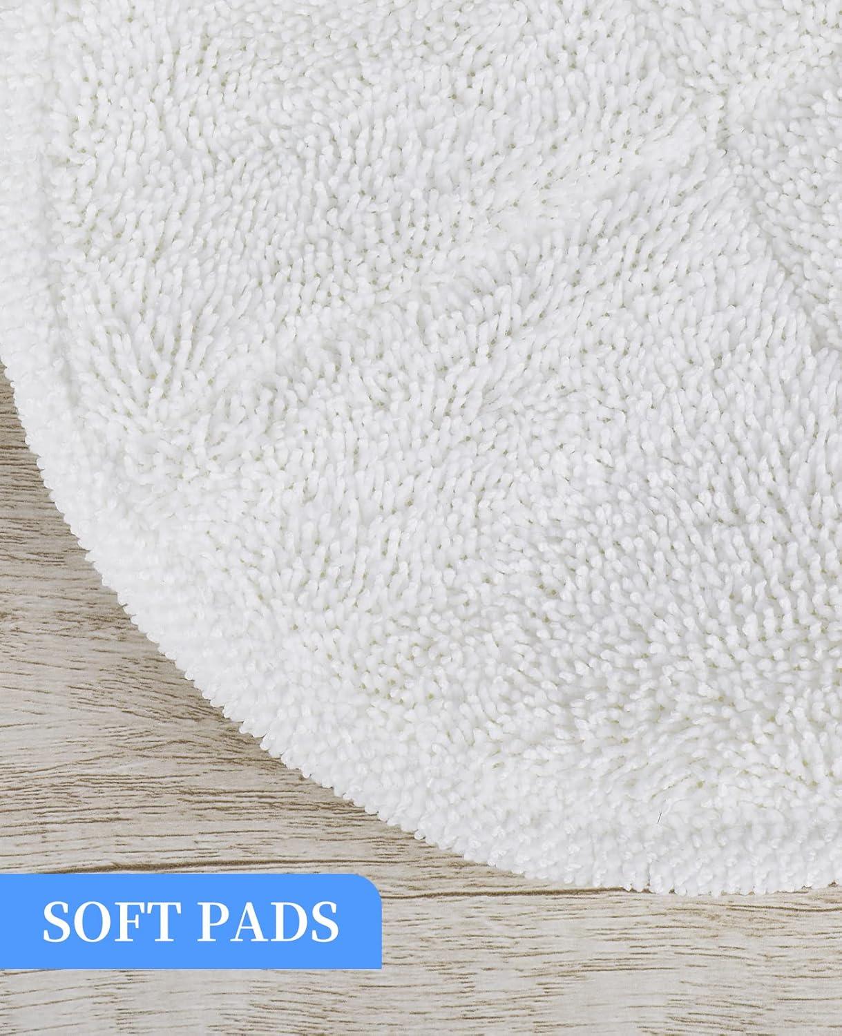 6 Pack 2124 2037 2039A 20399 20391 Steam Mop Pads Replacement Compatible with Bissell Spinwave Hard Mop Cleaner