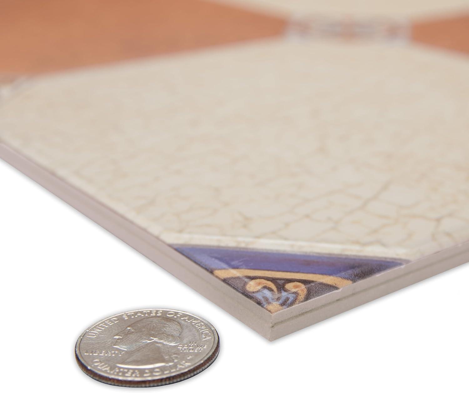 Merola Tile Manises 13" x 13" x Porcelain Vintage Wall & Floor Tile