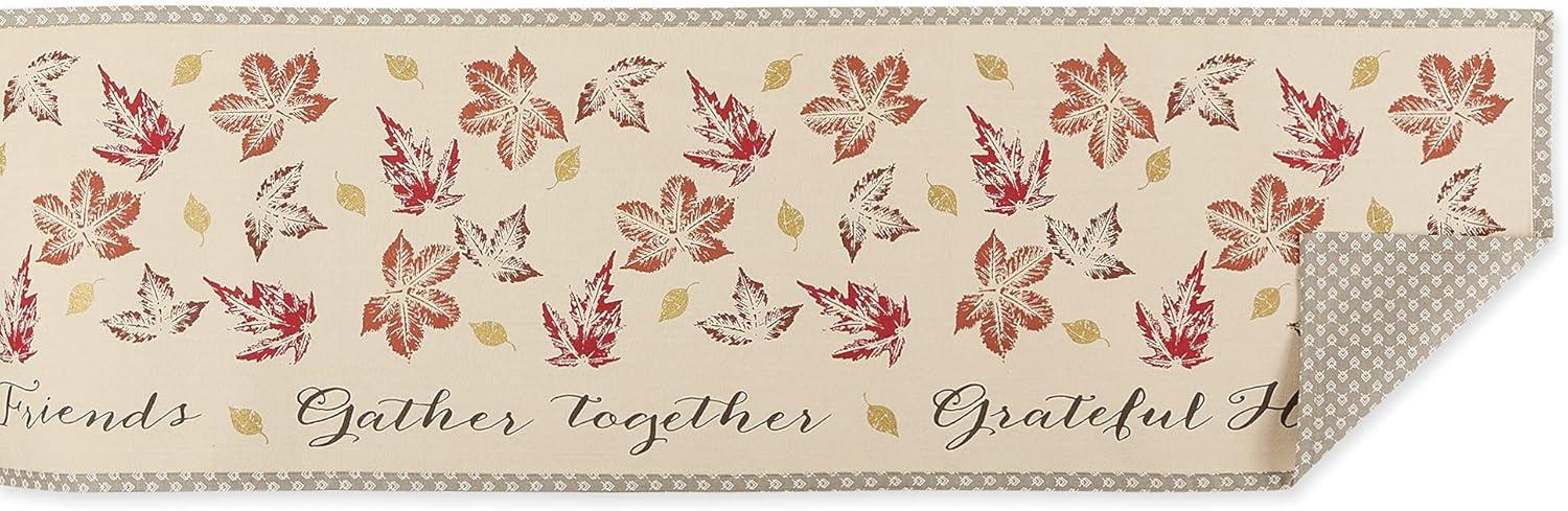 Gather Together Print Table Runner 14x108"