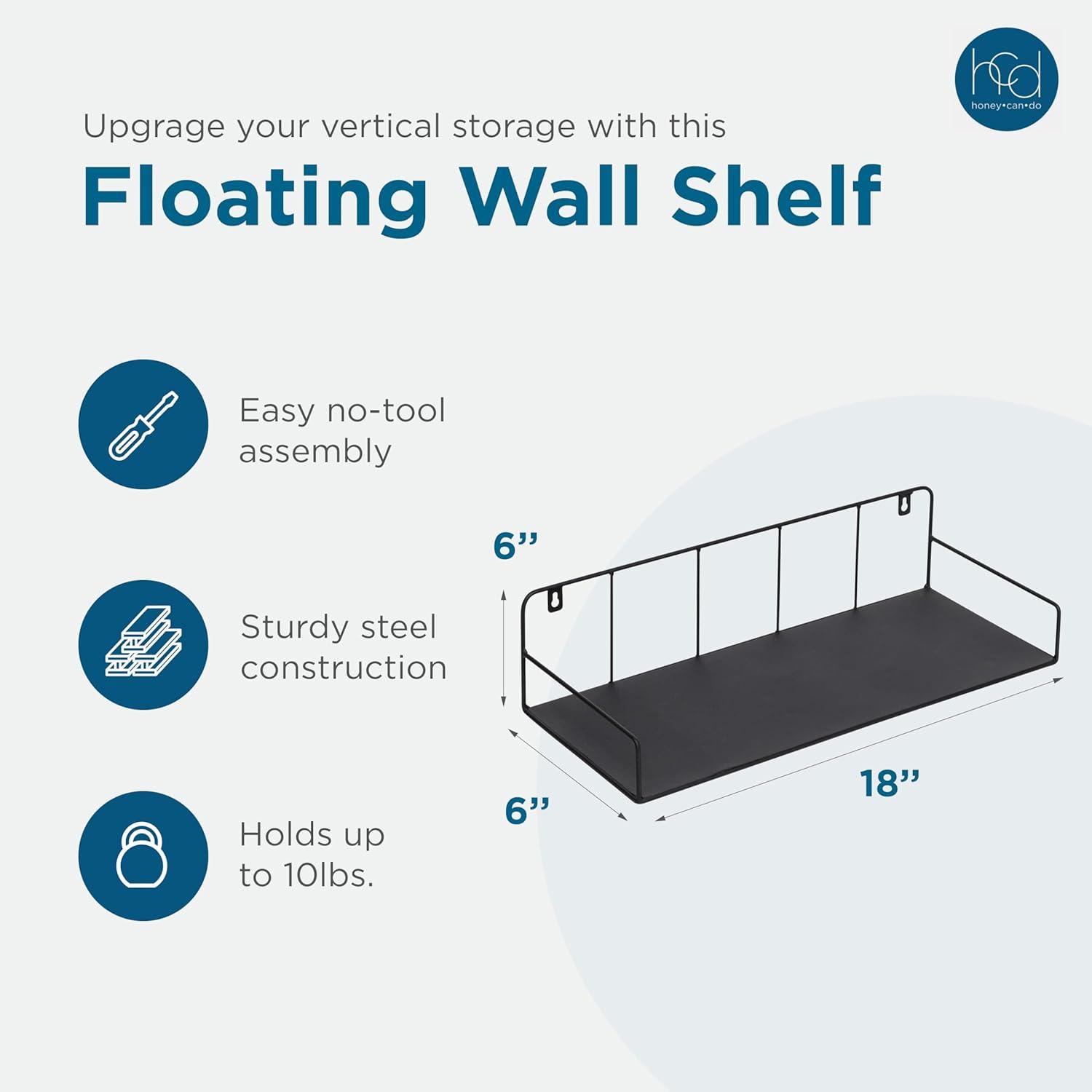 Simple Floating Wall Shelf