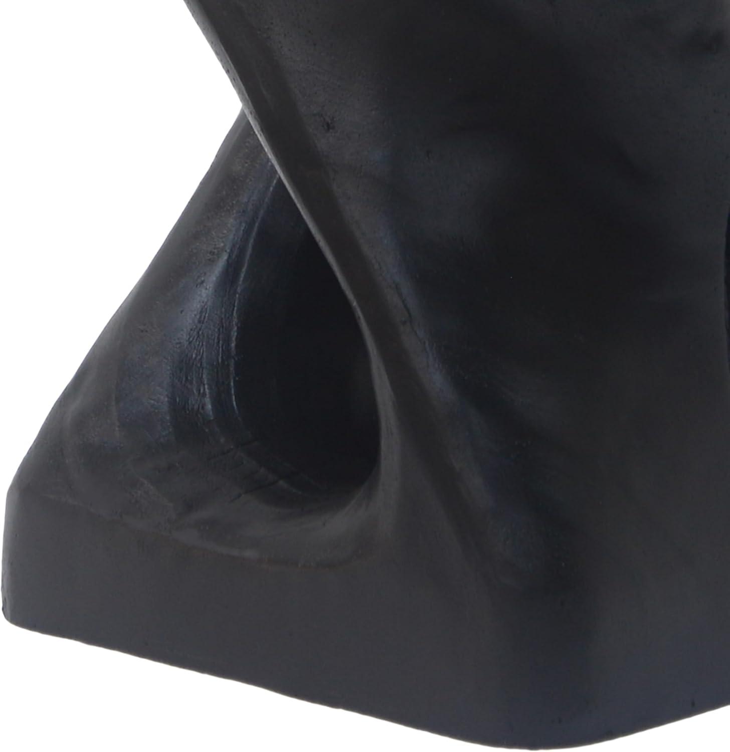 Williamspace Modern Glam Round End Nesting Coffee Table Set for Living Room (Set of 2) No Assembled Blue