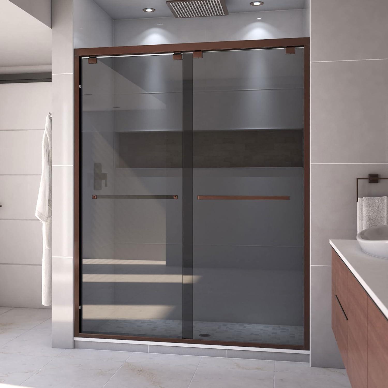 Encore 56" W x 76" H Bypass Shower Door with ClearMax™ Technology
