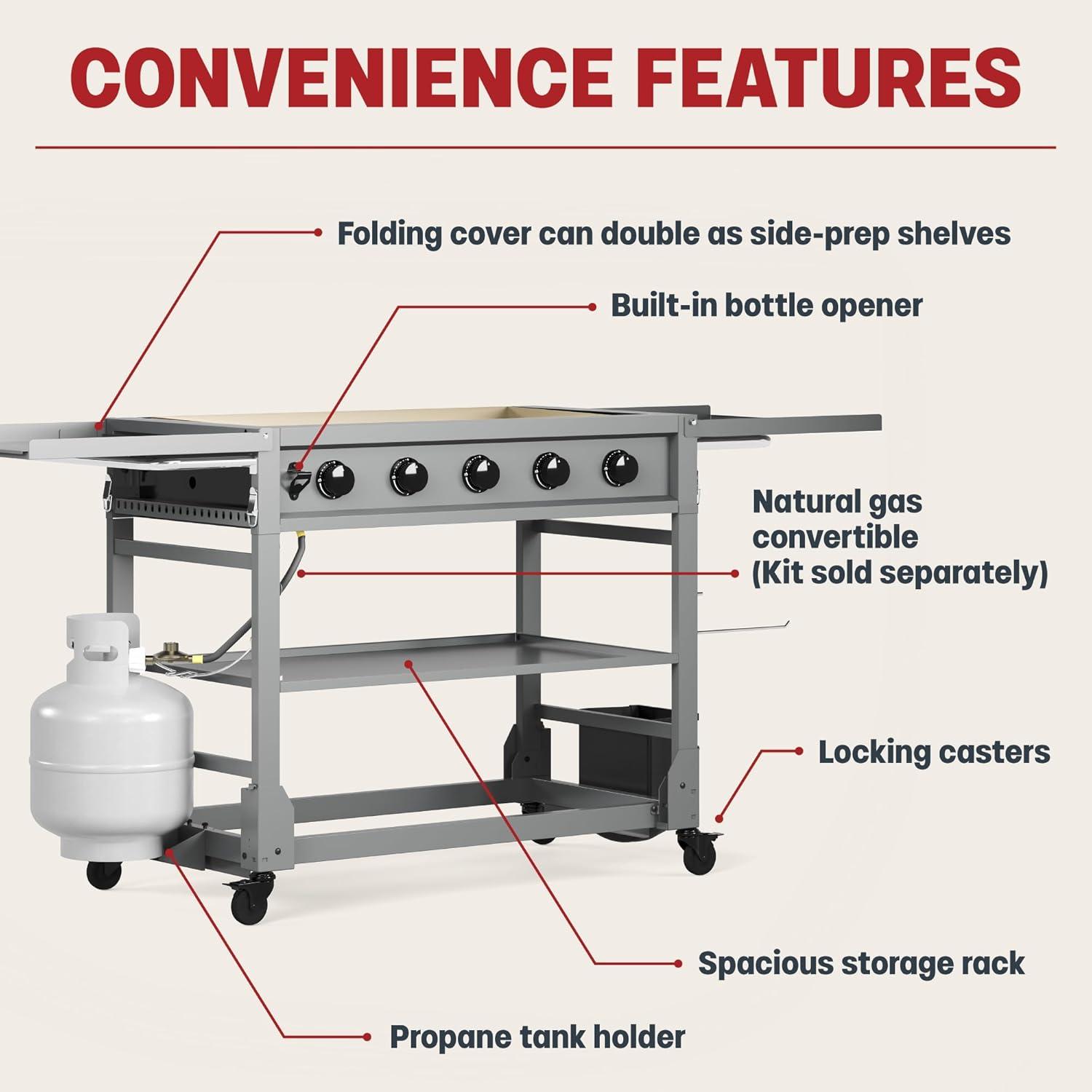 TYTUS Fresno 4 - Burner Gas Griddle