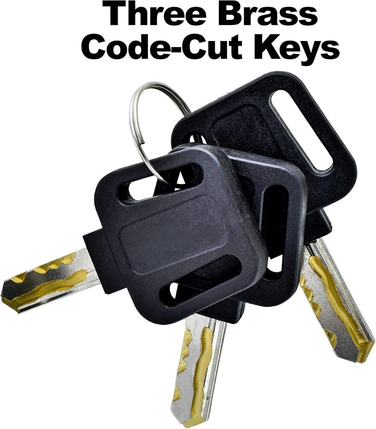 Package Master Locking Post Mounted Mailbox