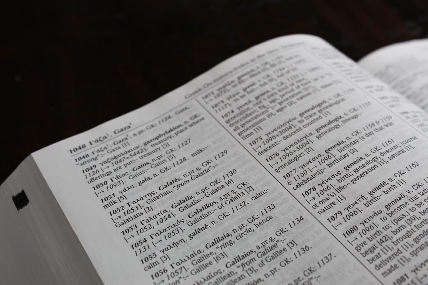 The Strongest Strong's Exhaustive Concordance of the Bible Larger Print Edition - by  John R Kohlenberger III (Hardcover)