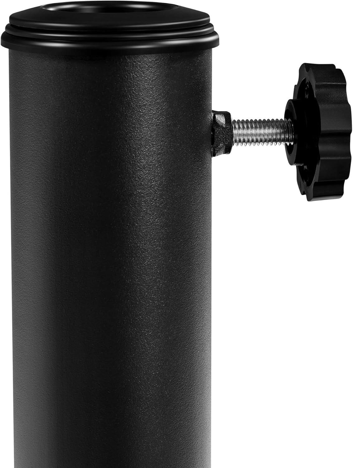 Yaheetech Outdoor Patio Market Umbrella Base Stand, Black