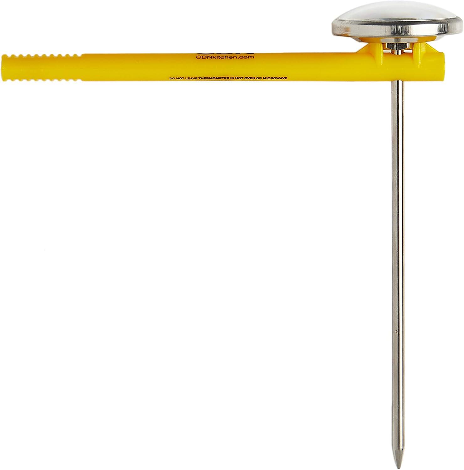 CDN ProAccurate Beverage and Frothing Thermometer, Stainless Steel