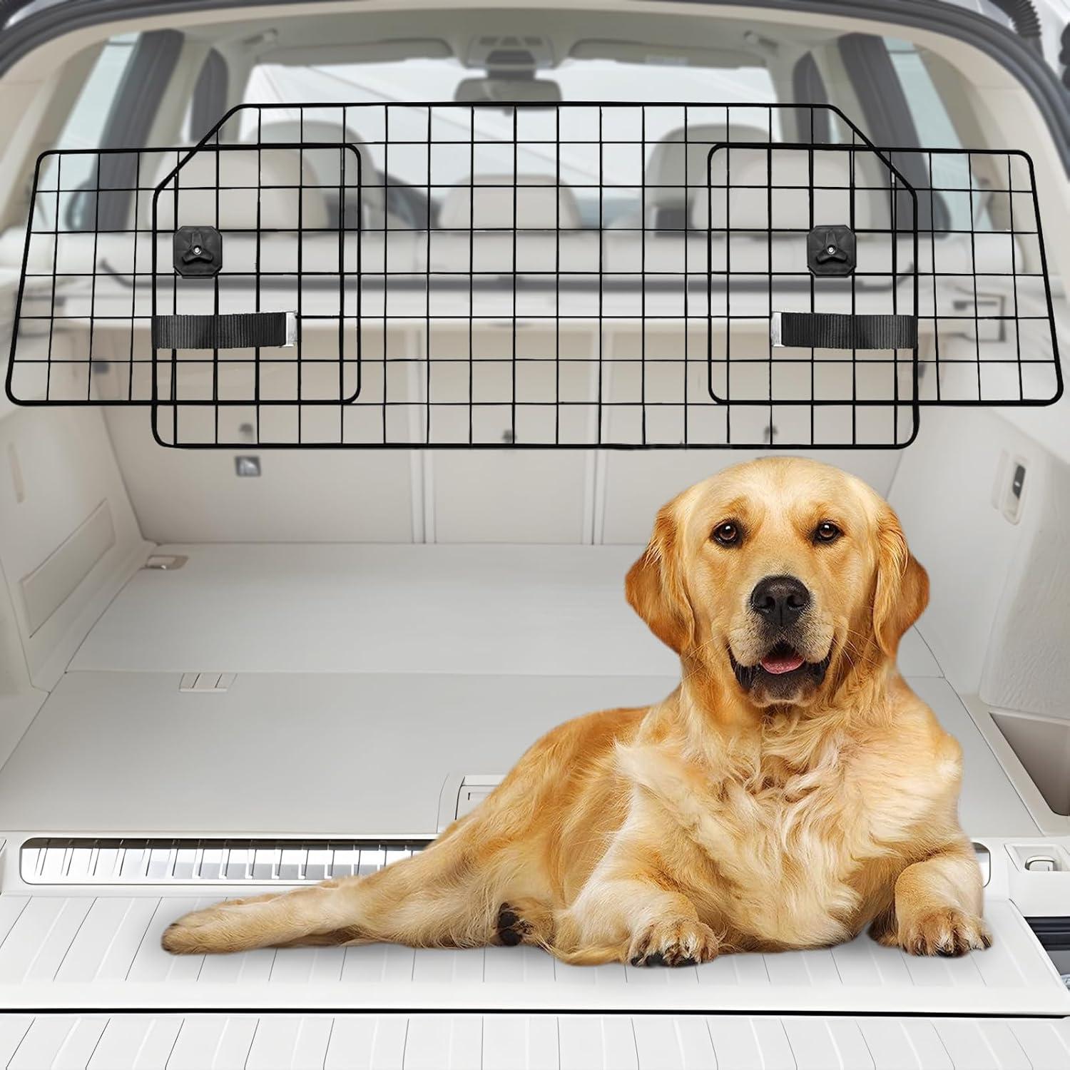 Pawple Dog Barrier, Car & SUV Adjustable Pet Barrier, Universal Fit