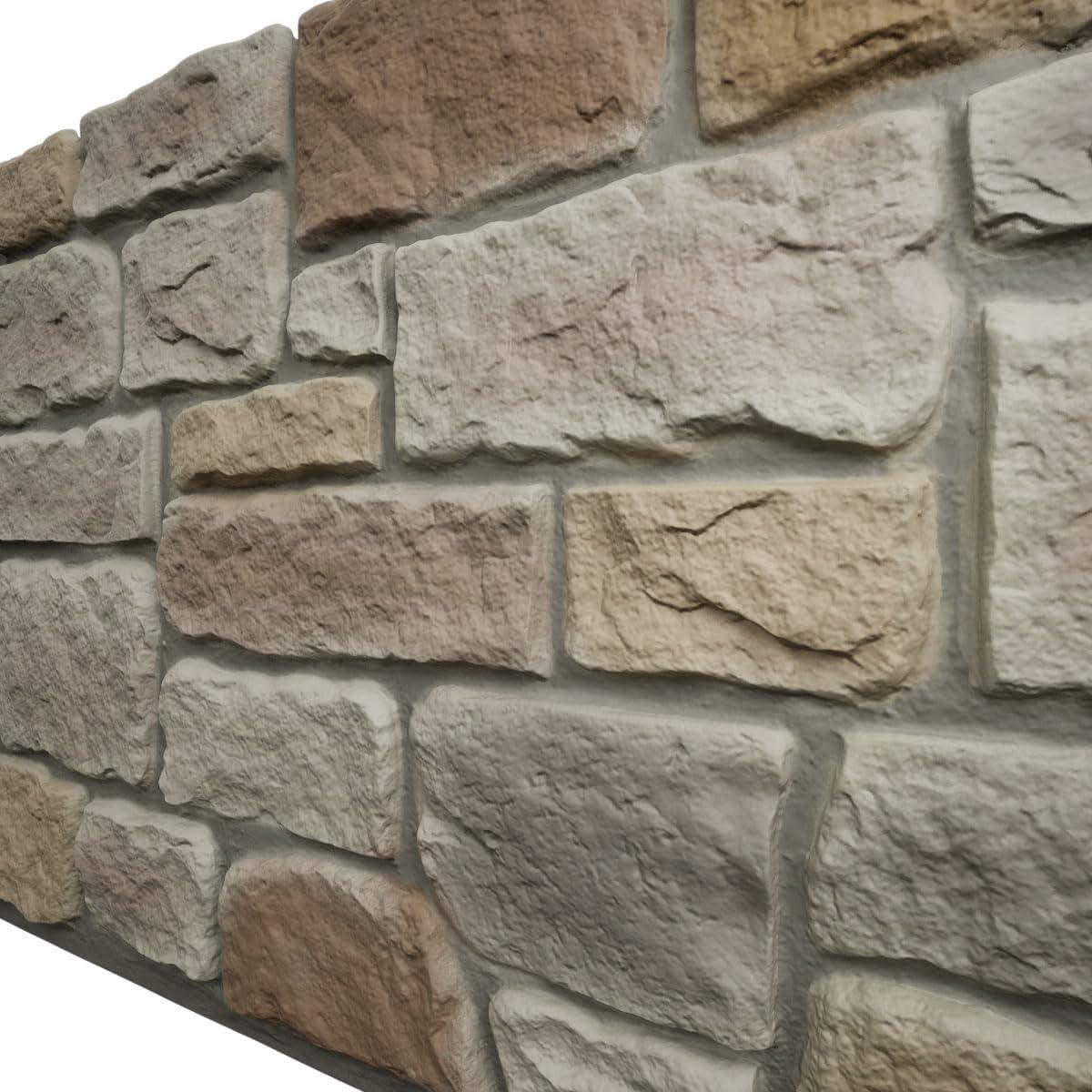 Ekena Millwork EverStone Cobblestone Faux Stone Panel