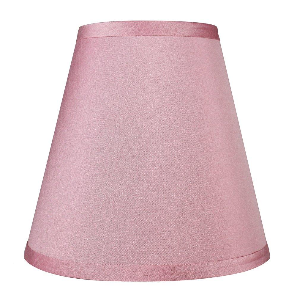 Urbanest Faux Silk Empire Lamp Shade 5x9x8.5", Pink