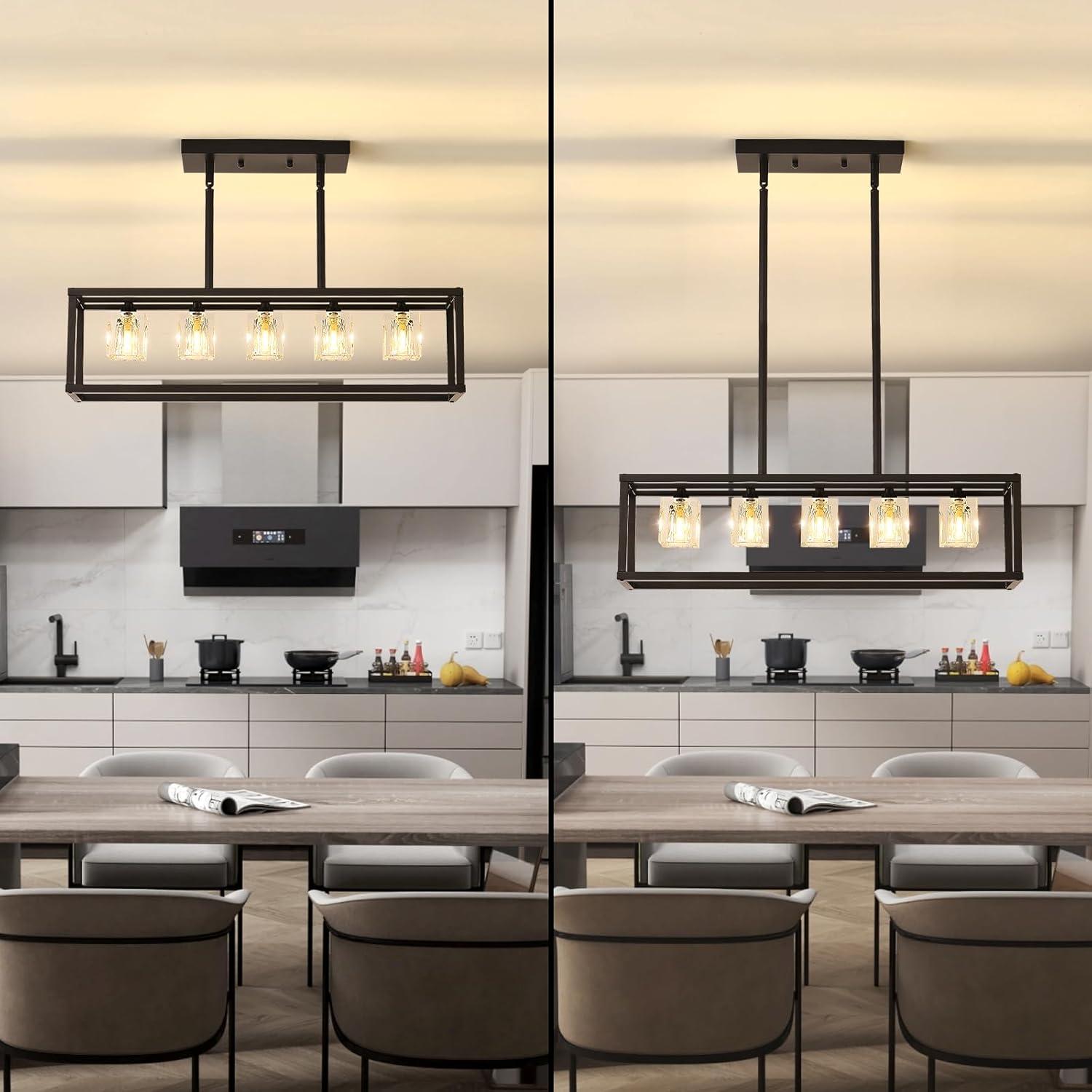 Lafrance 5 - Light Kitchen Island Pendant