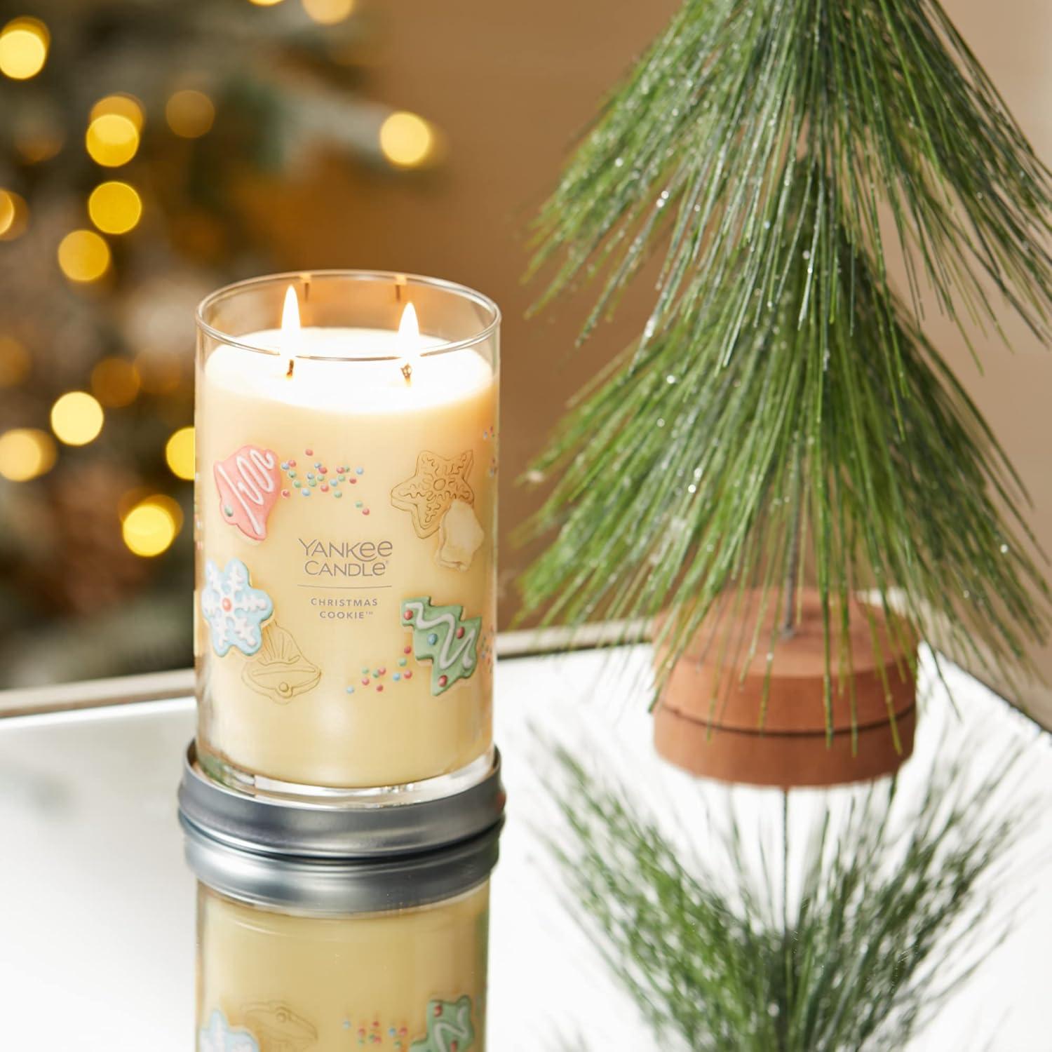 Ivory Christmas Cookie Scented Soy Tumbler Candle