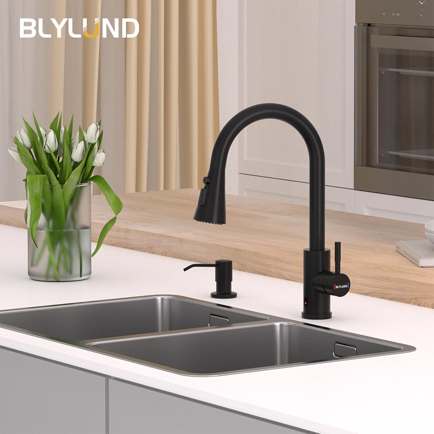 ARCORA ARCORA Stainless Steel  Single Handle Pull-Down Sprayer Kitchen Faucet Set with Touchless Sensor AR7100301B-DC