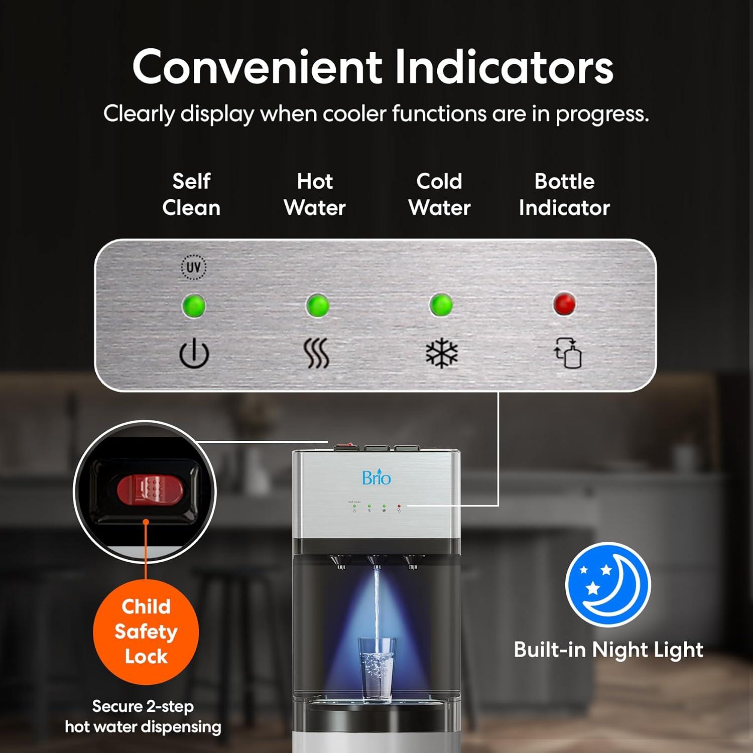 Brio Brio Free Standing Bottom Loading Water Dispenser