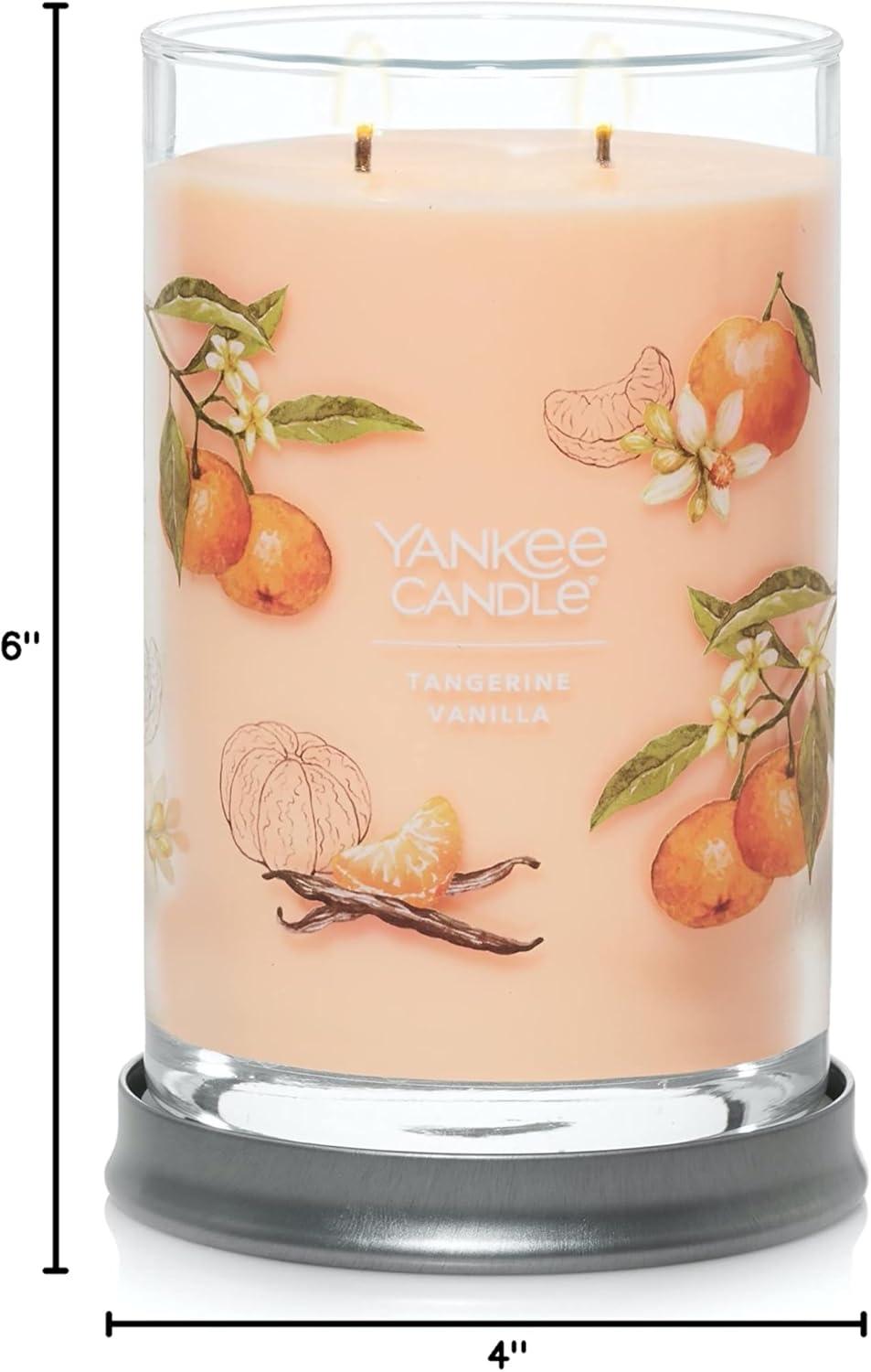 Tangerine Vanilla Scented Soy 20oz Tumbler Candle