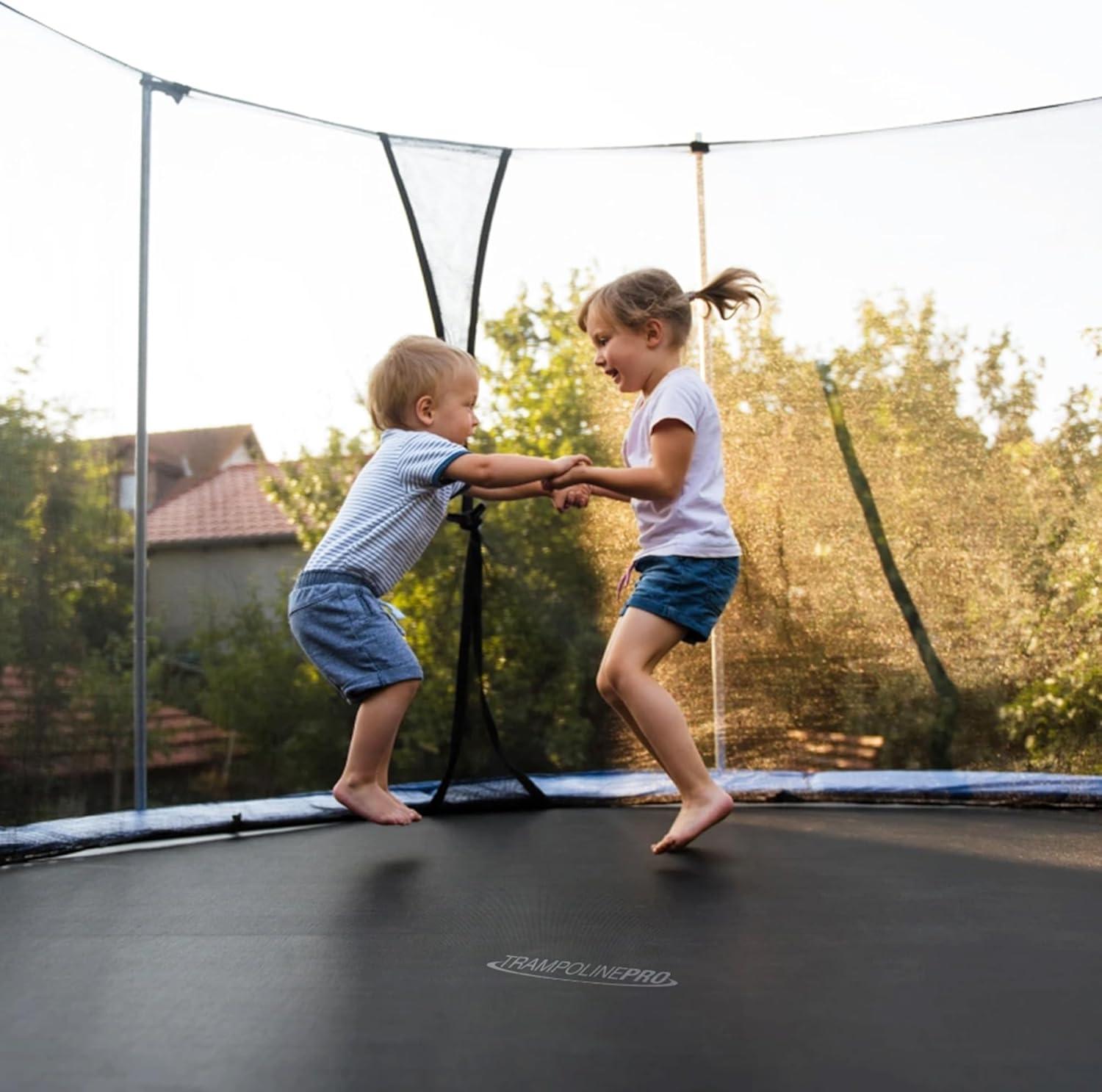 Replacement Trampoline Mat 15ft Round Frame, for 96 Springs, 7" Spring Length, Fits All Same Size Brands, Mat has 159" Diameter w/ 96 Rings Springs Sold Separate UV & Safety Certified