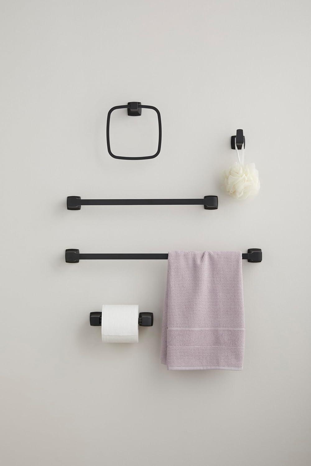 Fairbanks Wall Mounted Towel Ring in Chrome