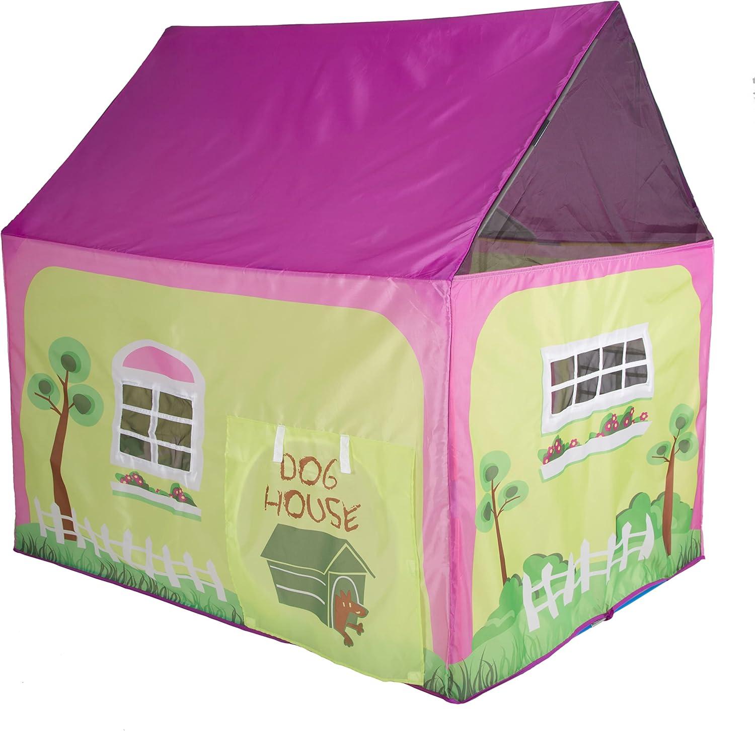 Lil' Cottage House Play Tent with Garden Graphics