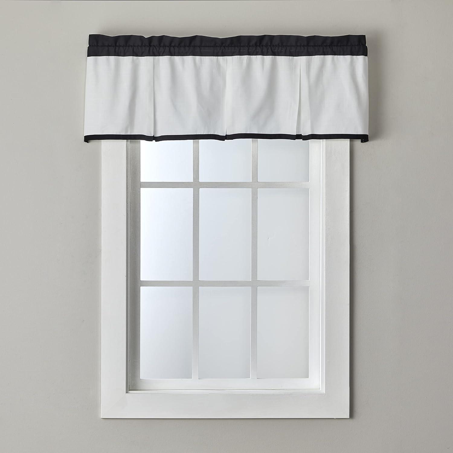 SKL Home Striped Tailored 48'' W Window Valance